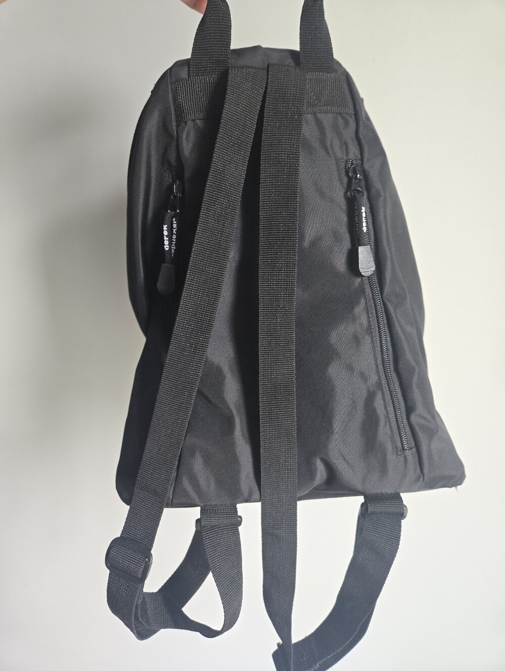 DEREK ALEXANDER Mini Backpack In Black - Picture 5 of 10